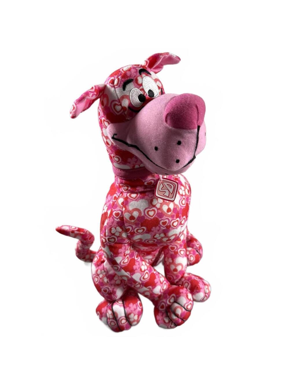 The Toy Factory Plush Pink Scooby-Doo Valentines Day Hearts